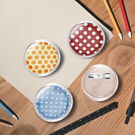 Комплект бутонни значки със закопчалки 100 бр акрил 25 мм