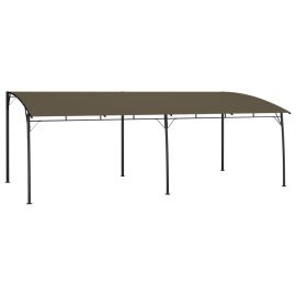Градинска тента сенник, 6x3x2,55 м, таупе