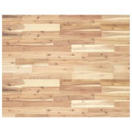 Плот за бюро, необработен, 100x80x2 см, масивно дърво акация