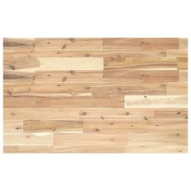 Плот за бюро, необработен, 80x50x4 см, масивно дърво акация