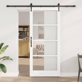 Преплъзваща се врата ORKDAL Бяло 93 x 211 см