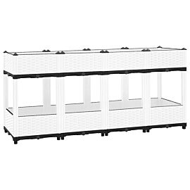 Повдигната леха, 160x40x71 см, полипропилен