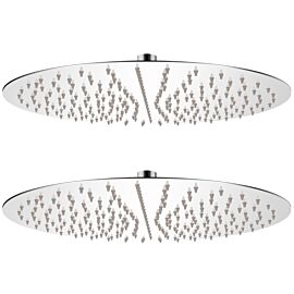 Душ пити от неръждаема стомана, 2 бр, Ø 40 см